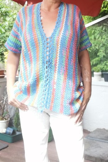 Habe die Fransen weg gelassen