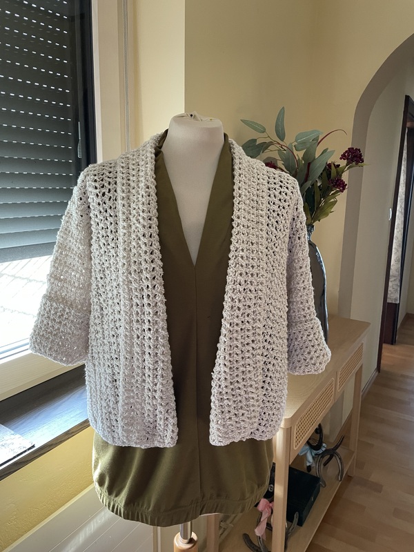 Häkeljacke KIWI - nahtlos - jede Größe - jedes Garn