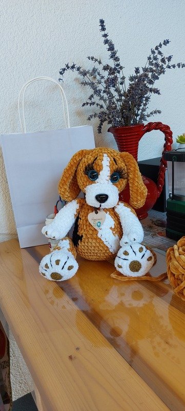 Häkelanleitung Hund Max PDF