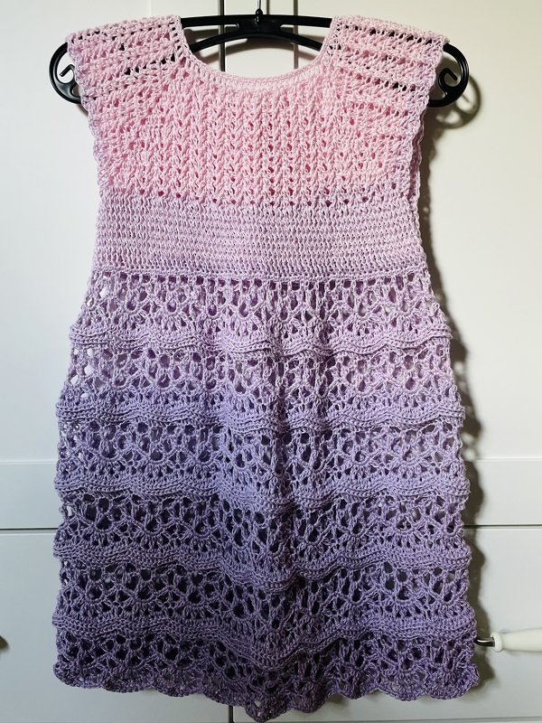 Häkelanleitung Kleid "Malia" - Gr. 50 bis Gr. 152