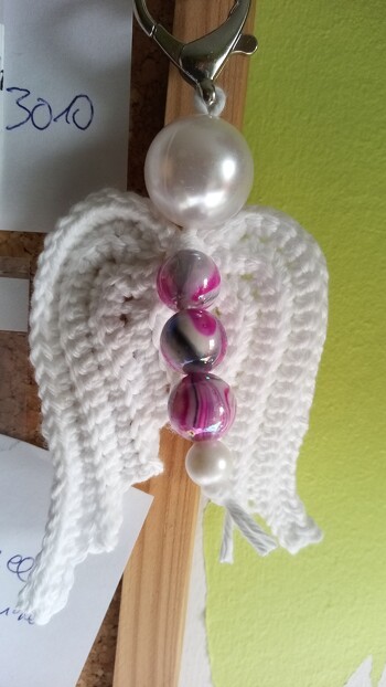 Die Perlenengel habe ich für einen 