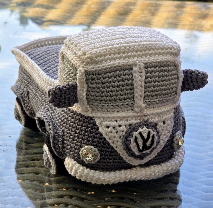 Classic Single Cab Pickup Truck Amigurumi Crochet Pattern