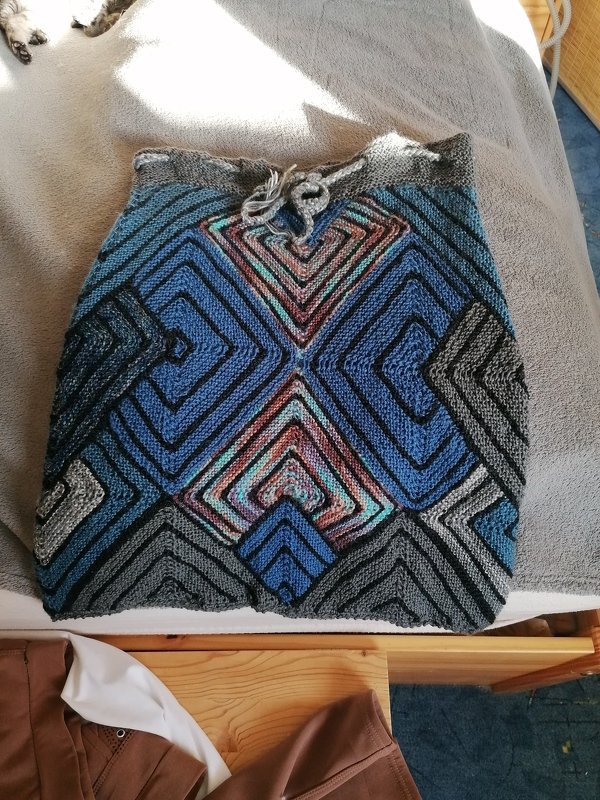 Strickrock &quot;Karla&quot;, kuschelwarm und ein echter Hingucker