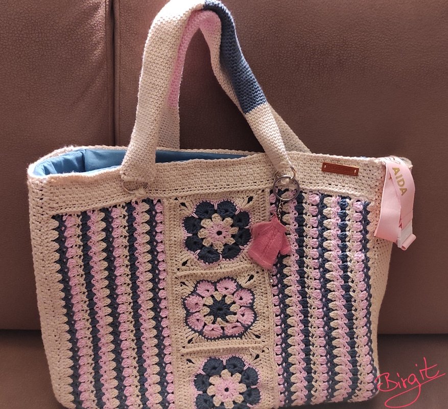 Häkelanleitung für die Tasche "Hippie"