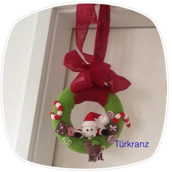 Dieser Türkranz verwelkt nicht