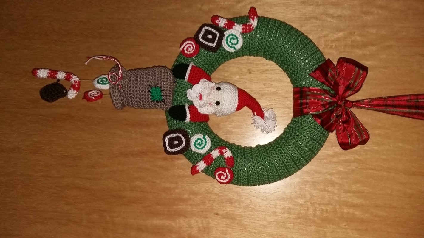 Häkelanleitung Türkranz Nikolaus