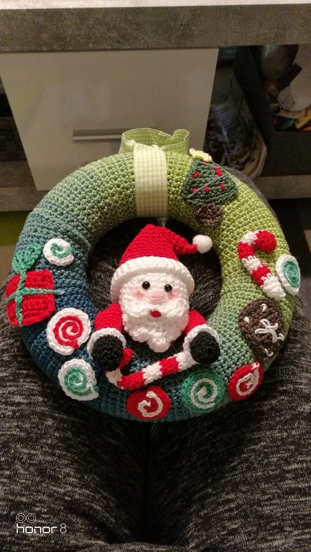 Häkelanleitung Türkranz Nikolaus