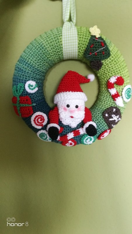 Häkelanleitung Türkranz Nikolaus