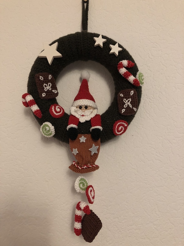 Häkelanleitung Türkranz Nikolaus