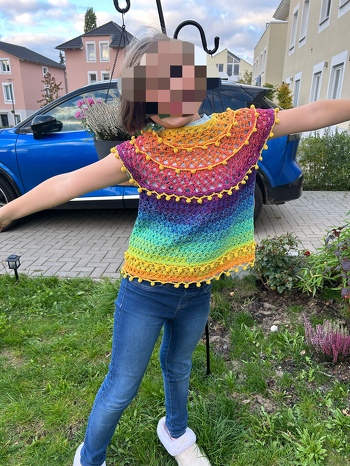 Für meine Enkelin gehäkelt