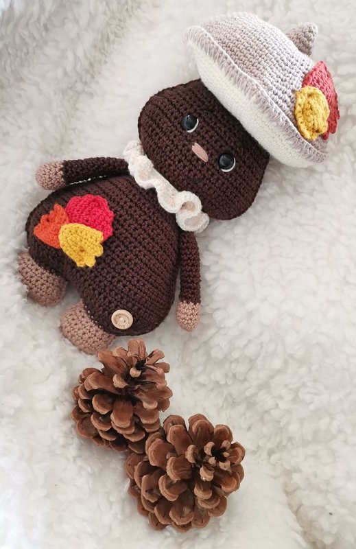 Häkelanleitung Pilzmännchen "Peter"