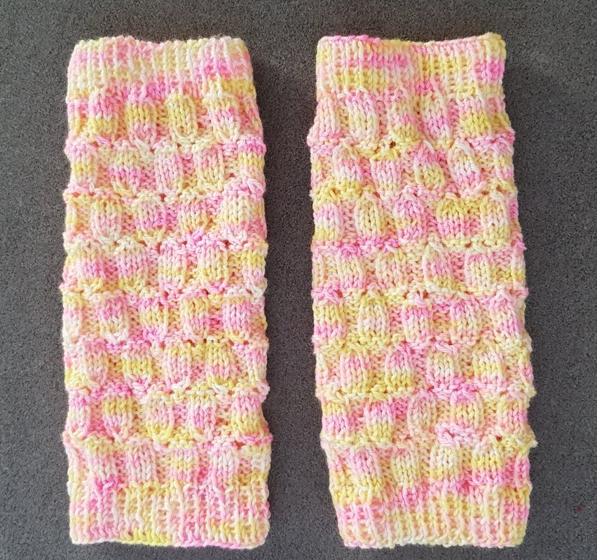 Beinstulpen &quot;Scale&quot; 2-13 J., gestrickt