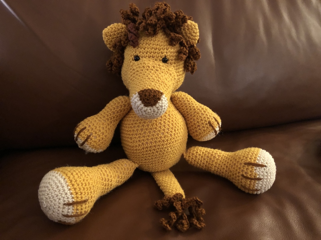 Häkelanleitung Löwe