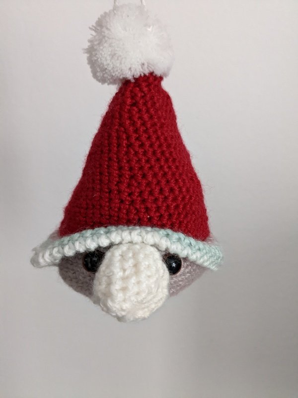 Weihnachtszwerg Wichtel Weihnachtsbaum Anhänger Spielzeug Amigurumi Deko