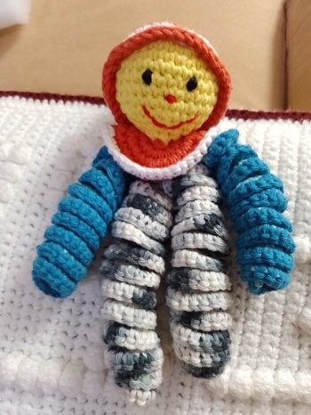 Hier ist mein Eumelchen -- schnell und einfach nachzuarbeiten und eine wunderschöne Geschenkidee. Vielen Dank!