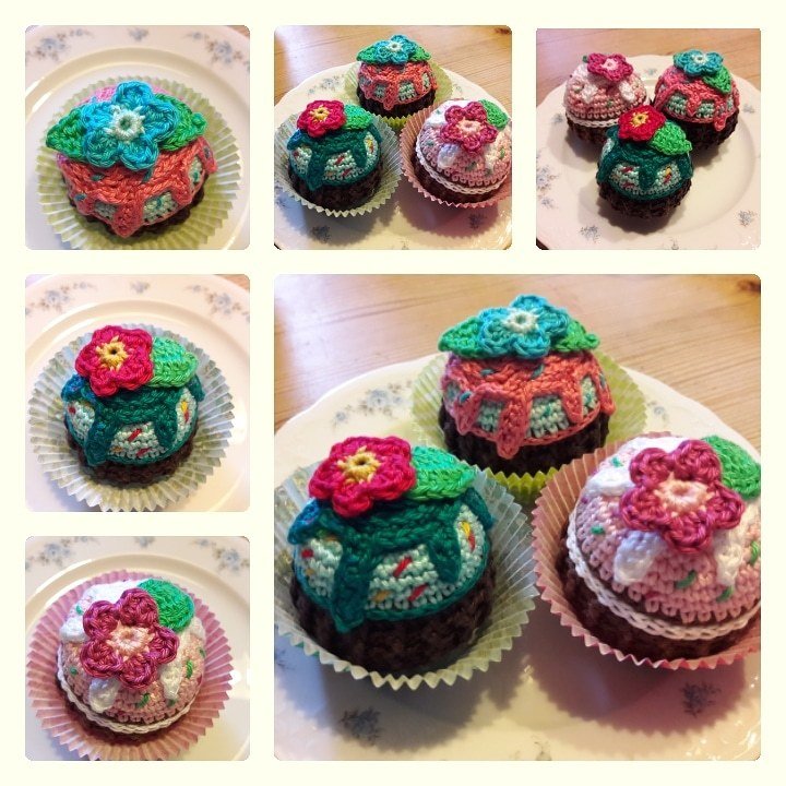 Key ring &quot;Muffin&quot; approx. 7 cm high