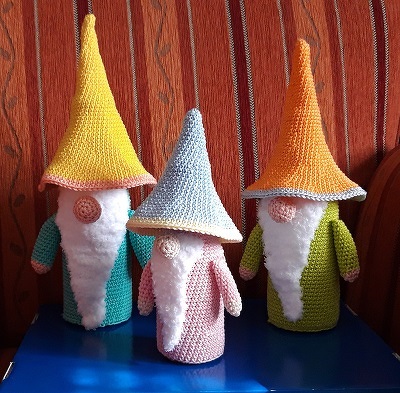 Häkelanleitung Flaschenwichtel