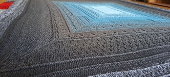 Super Anleitung,  tolle Decke geworden