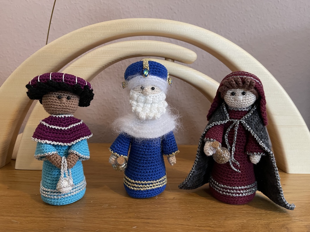 Die 3 Weisen heilige 3 Könige Krippe Weihnachten Caspar Melchior Balthasar