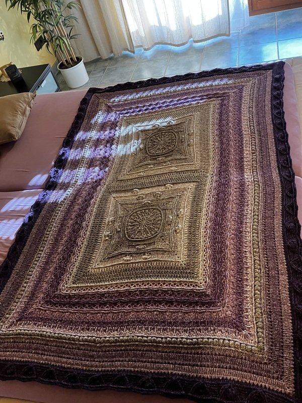 Häkelanleitung Decke „Fantastic“