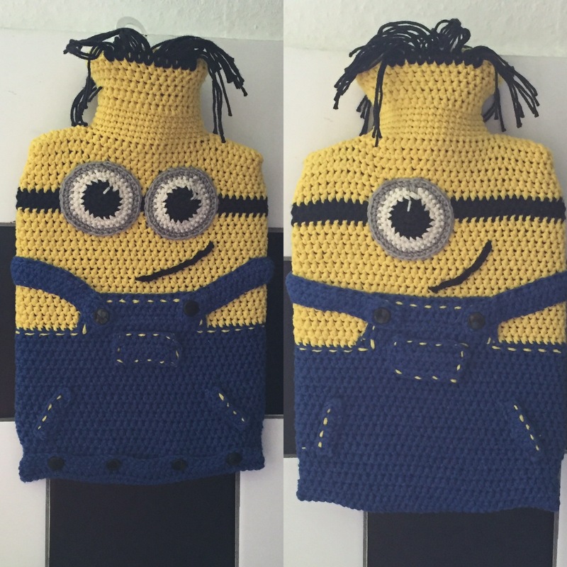 Häkelanleitung Wärmflaschenbezug