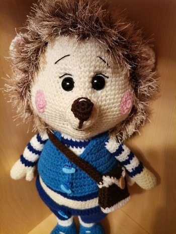 Hat Spass gemacht. Mit nadelstärke 3 ist er 50 cm geworden.