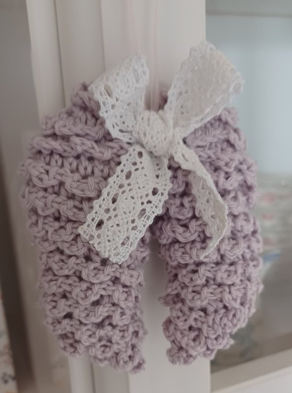 Flügel, Engelsflügel &quot;Curly and Striped&quot; - Häkelanleitung