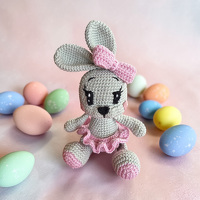 süße Hasen Häkelanleitung Amigurumi Spielzeug (Kaninchen)
