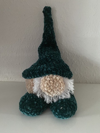 Sehr gute Anleitung zum häkeln des Wichtels. Hat Spaß gemacht.