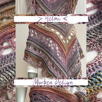 Vielen Dank für die tolle Anleitung 🥰. Gehäkelt aus 1000/4 und NS 4. Bobbel „Unberechenbare Elfenstrand“ von Bobbling. Meine Arbeit 🧶, meine Fotos 📸