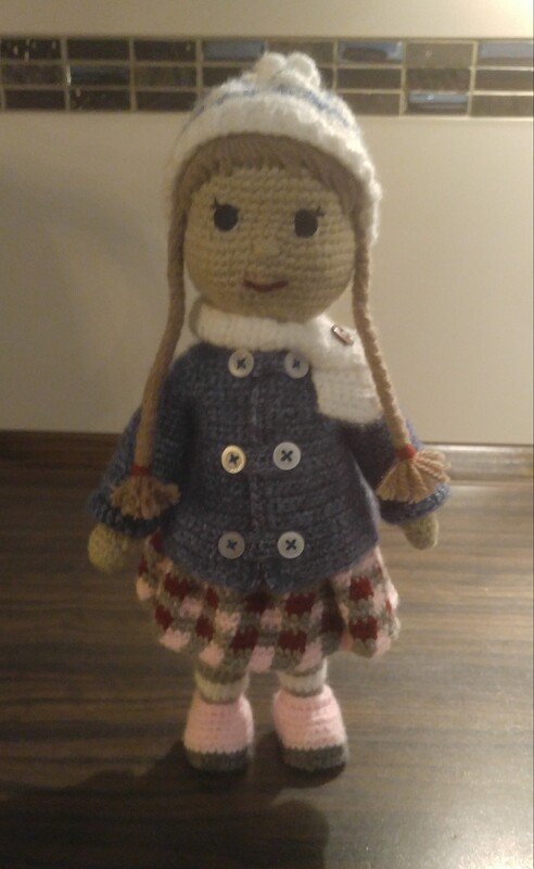 Häkelanleitung / Amigurumi / Puppe Emma