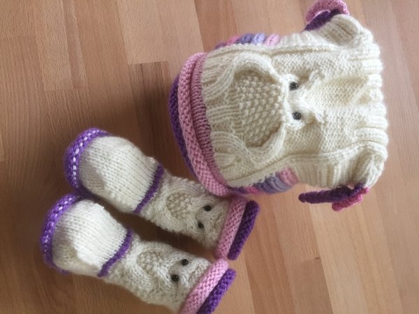 Owl Hat Knitting Pattern