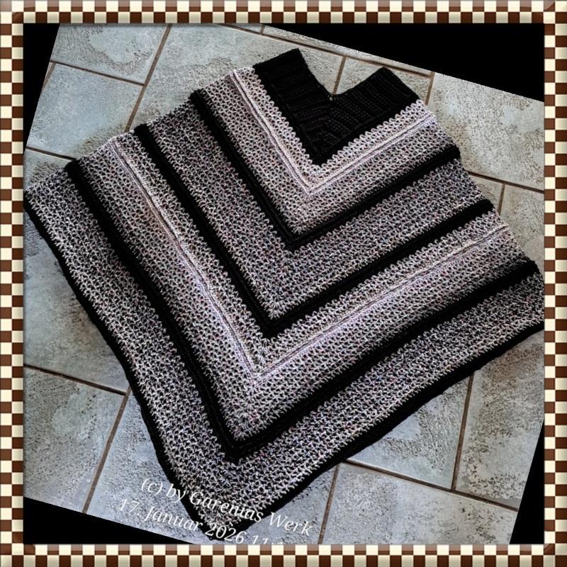Poncho Mad Vienna - Häkelanleitung