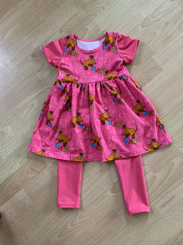 Basic Kleid  Gr. 86 - 164