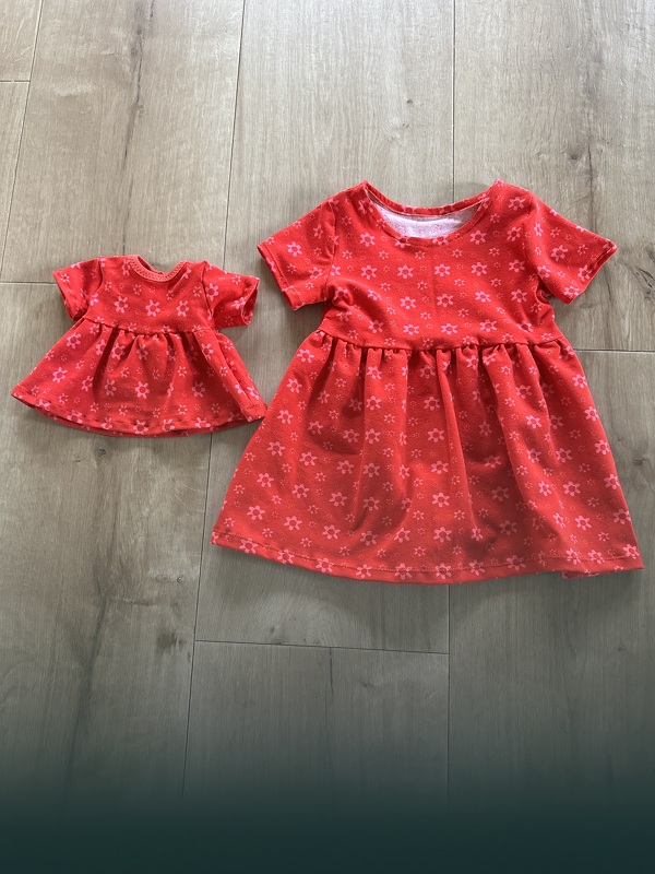 Basic Kleid  Gr. 86 - 164