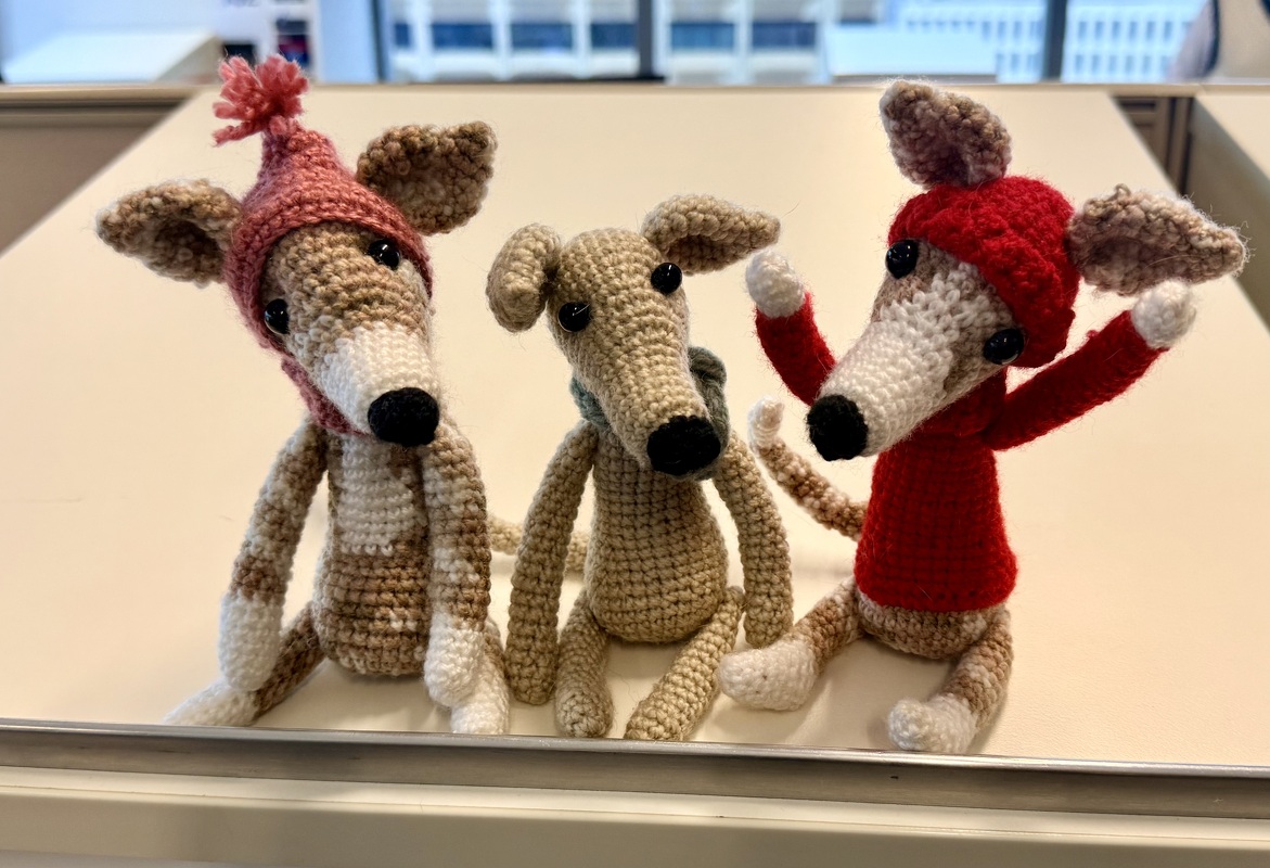 Dog Crochet Pattern Greyhound Whippet Italian Greyhound Sighthound Galgo