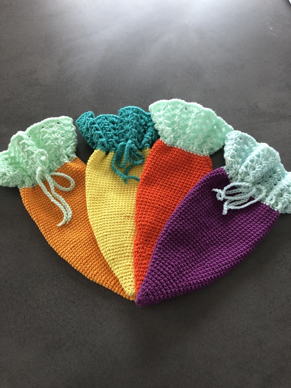 Karotten zum befüllen häkeln