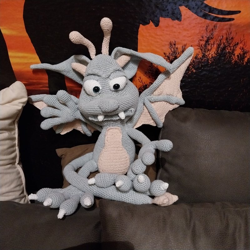 Häkelanleitung: &quot;Baby - Gargoyle&quot;