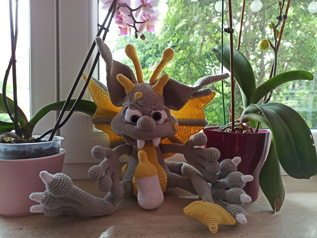 Häkelanleitung: &quot;Baby - Gargoyle&quot;