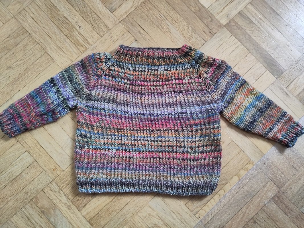 Knitting Pattern | Happy Sweater Mini | Size 50/56 - 98/104