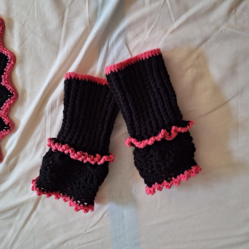 Häkelanleitung Zierstulpen Lisa