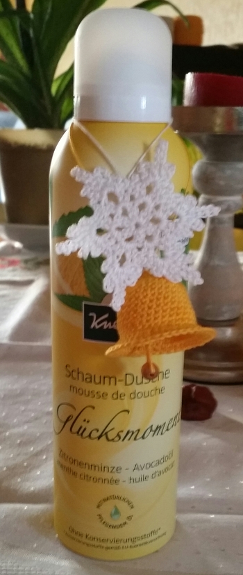 Super tolle Anleitung.
Glocke wurde als Geburtagsgeschenk verschenkt, kam sehr gut an.