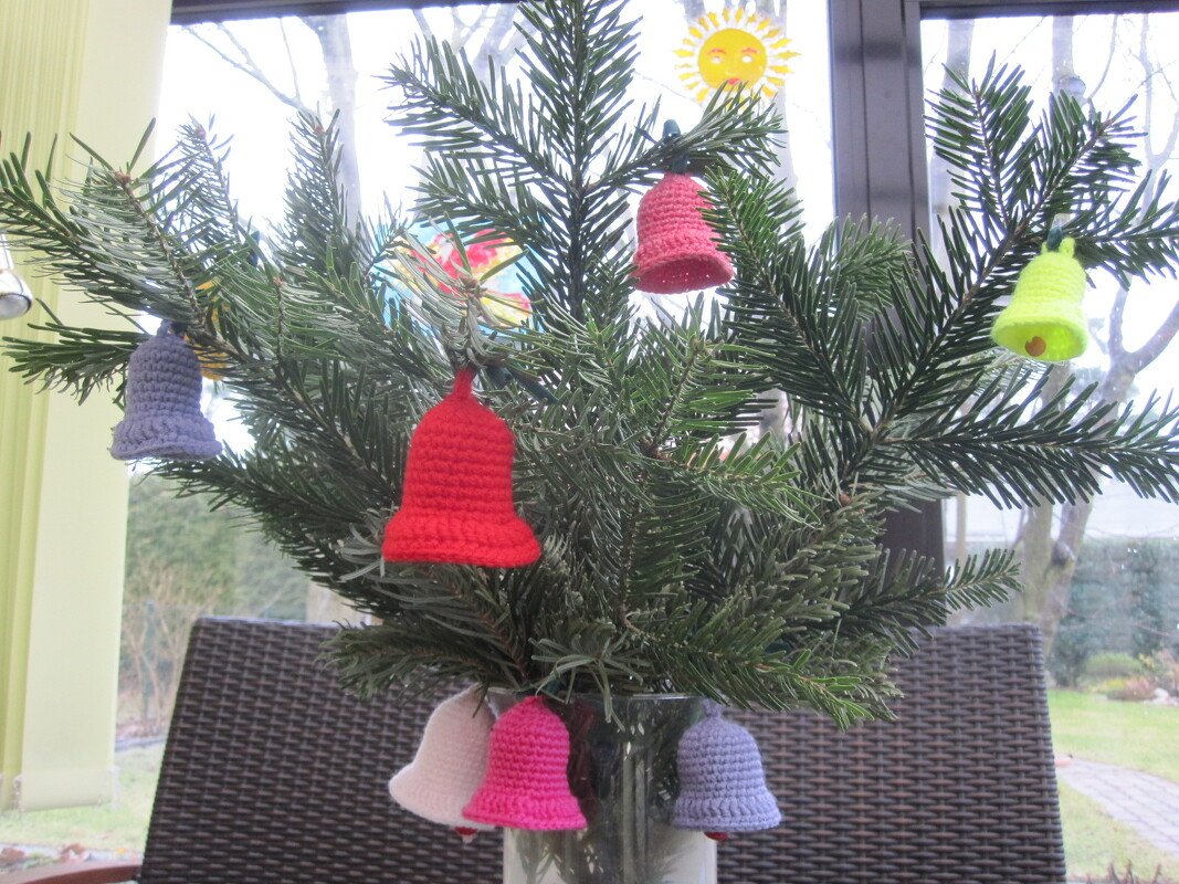 Tannenbaumschmuck &quot;Glöckchen&quot; (Gr. 6 cm)