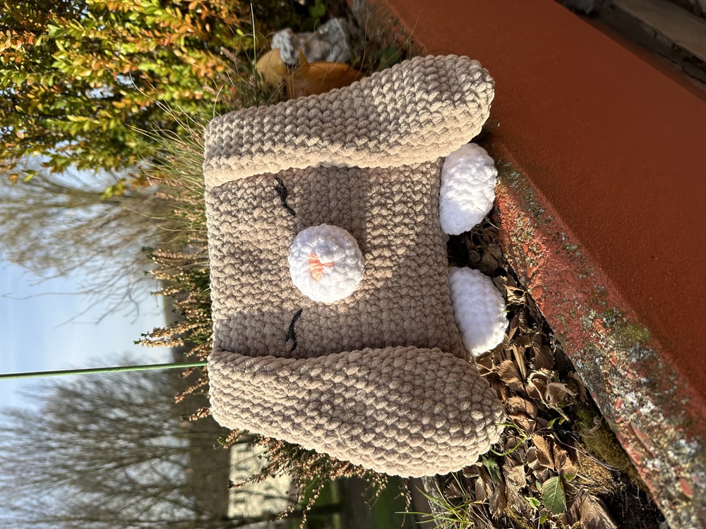 Crochet Pattern - Comforter Cushion (Bunny)