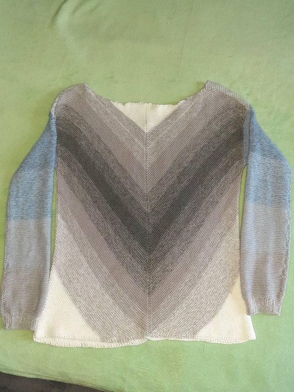 Strickanleitung Damenjacke "Schrägstrick"