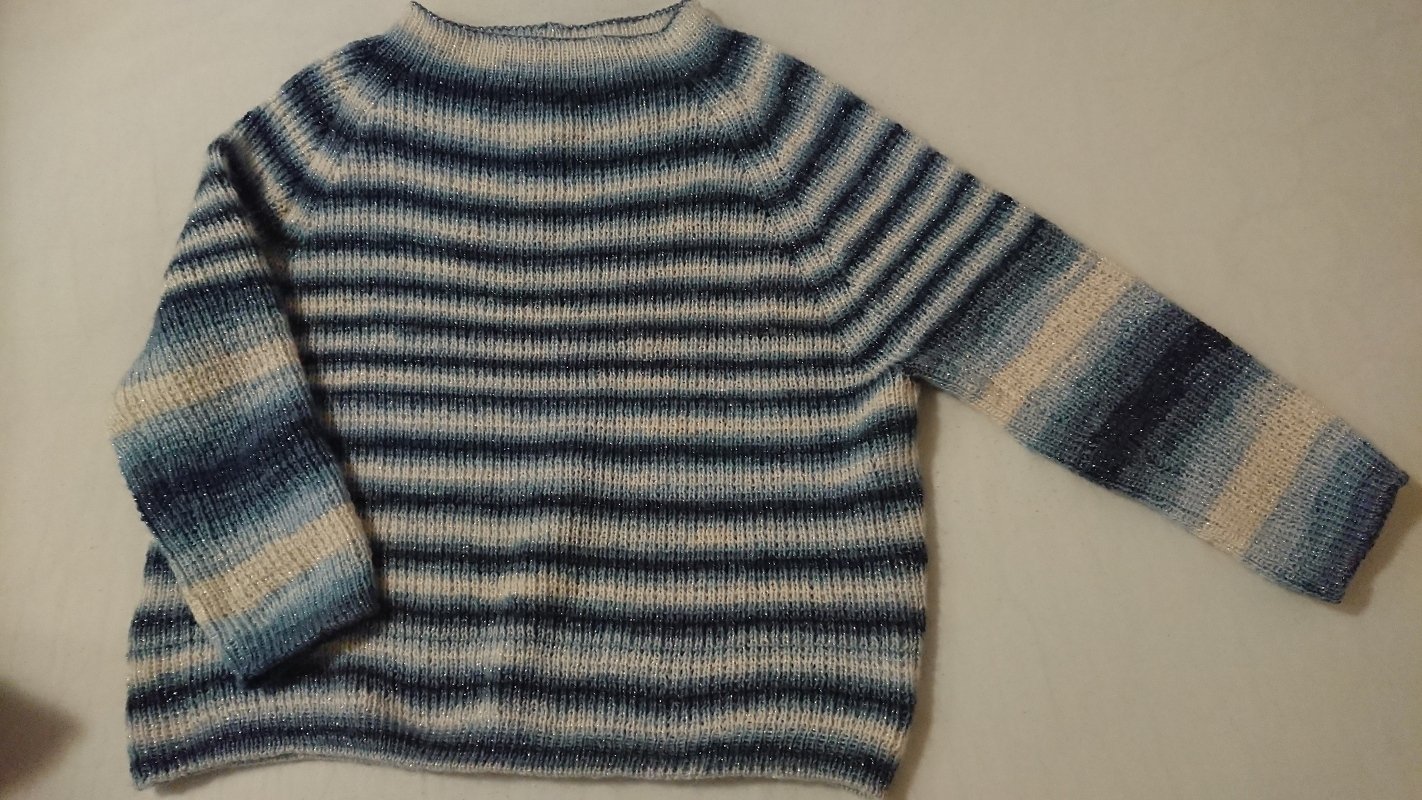 Basic Raglan Sweater CHIARA | seamless | top down | 8 sizes