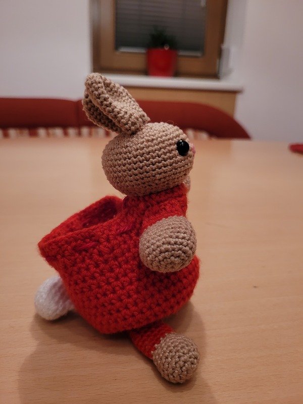 Drawstring Bag - Bunny - Crochet Pattern
