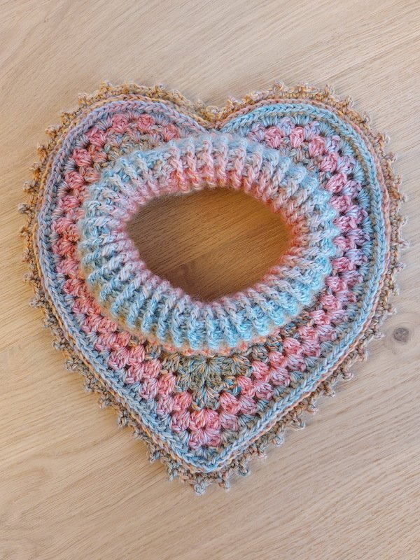 zuckersüßer Herzkragen