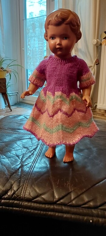 Das Kleid etwas zweckentfremdet für meine 