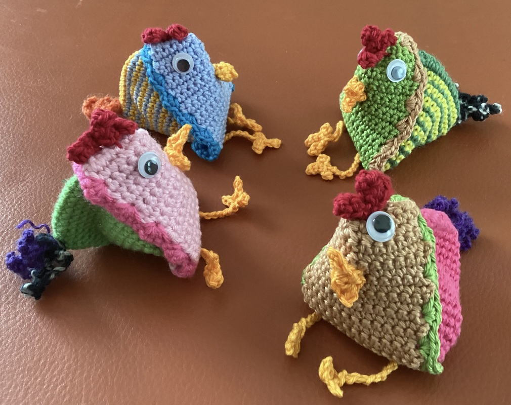 &quot;Klipp-Klapp&quot; das Taschenhuhn - mit Geheimversteck und herziger Füllung